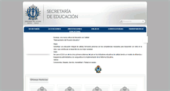 Desktop Screenshot of educacion.durango.gob.mx